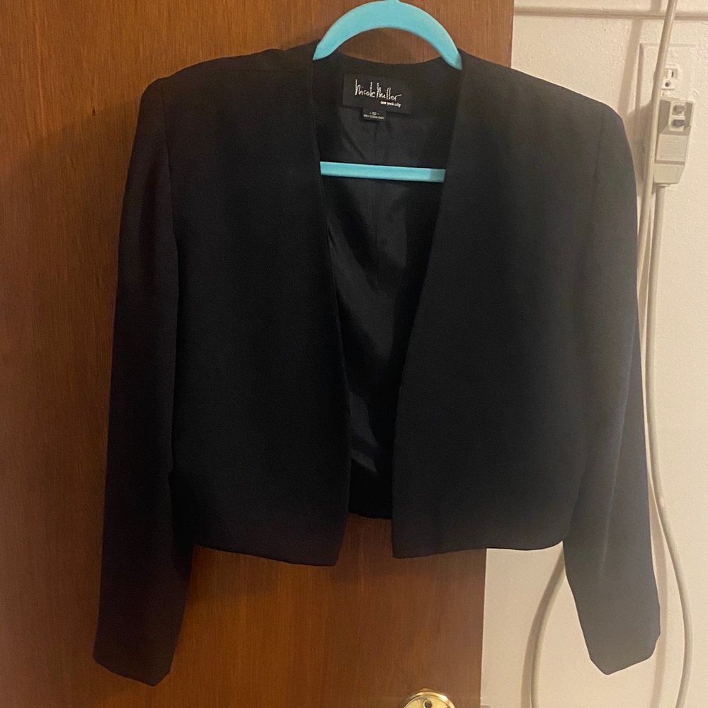 Nicole Miller Black Women's Blazer